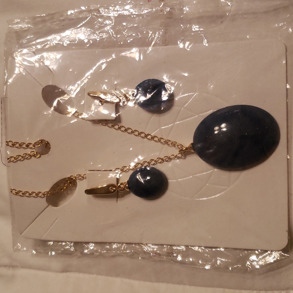 3 piece Brazilian Druse Cabochon plated 18K